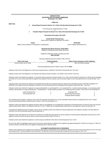 Thumbnail Central Pacific Financial 10-K Annual Report 2023