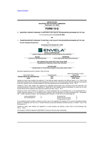 Vorschaubild Envela Corporation 10-Q Quartalsbericht 2025 
