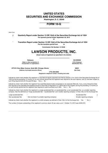 Thumbnail Distribution Solutions Group 10-Q Quarterly Report FY2013 