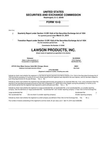 Thumbnail Distribution Solutions Group 10-Q Quarterly Report FY2014 
