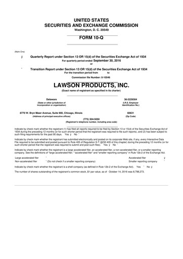 Thumbnail Distribution Solutions Group 10-Q Quarterly Report FY2016 