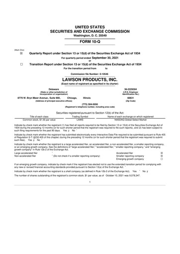 Thumbnail Distribution Solutions Group 10-Q Quarterly Report FY2021 