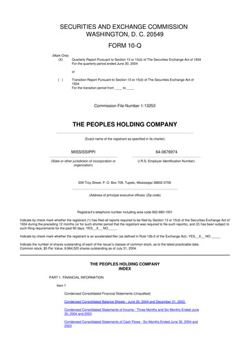 Miniature Renasant Corp 10-Q Rapport trimestriel  