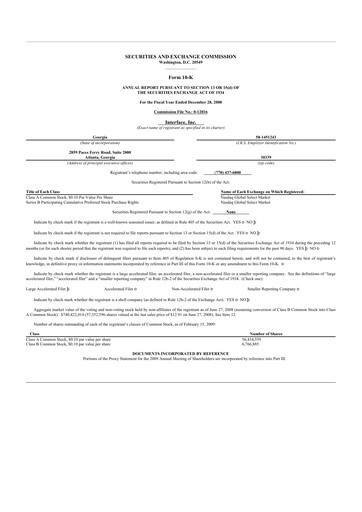 Miniature Interface, Inc. 10-K Rapport annuel 