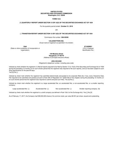 Thumbnail Netcapital 10-Q Quarterly Report FY2017 