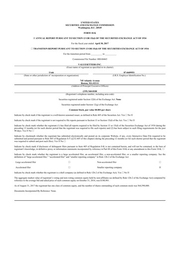 Vorschaubild Netcapital 10-K Jahresbericht 2017