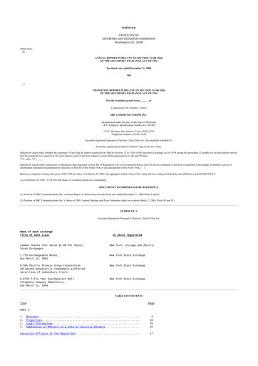 Thumbnail AT&T 10-K Annual Report 