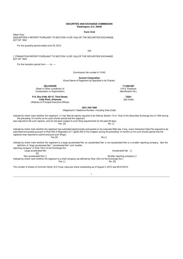 Thumbnail LiveRamp 10-Q Quarterly Report FY2011 