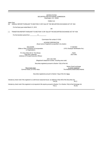 Thumbnail LiveRamp 10-K Annual Report 2016