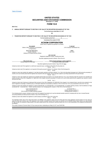 Thumbnail LiveRamp 10-K Annual Report 2017