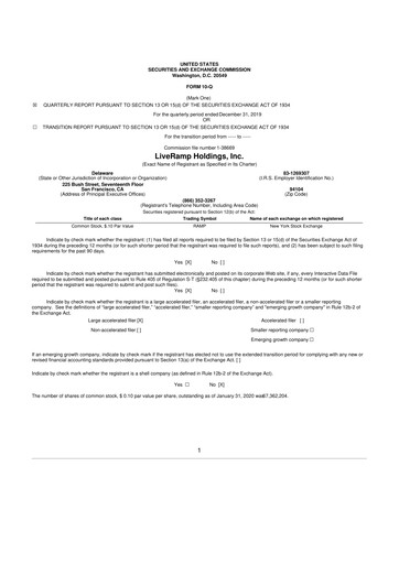 Thumbnail LiveRamp 10-Q Quarterly Report FY2020 