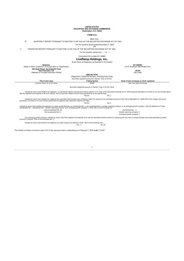 Thumbnail LiveRamp 10-Q Quarterly Report FY2023 