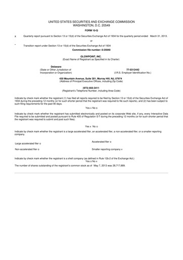 Thumbnail Oblong 10-Q Quarterly Report FY2013 