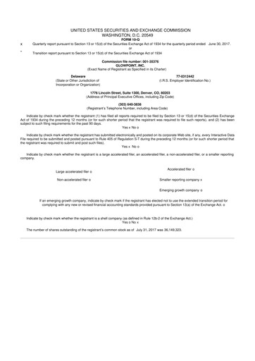 Thumbnail Oblong 10-Q Quarterly Report FY2017 