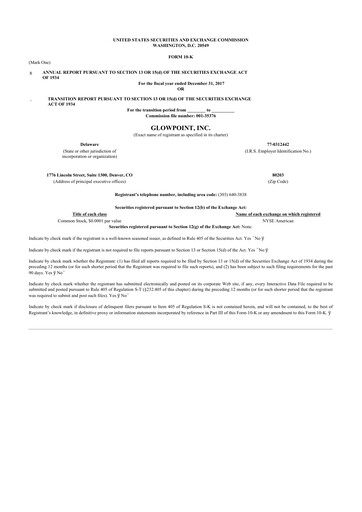 Thumbnail Oblong 10-K Annual Report 2017