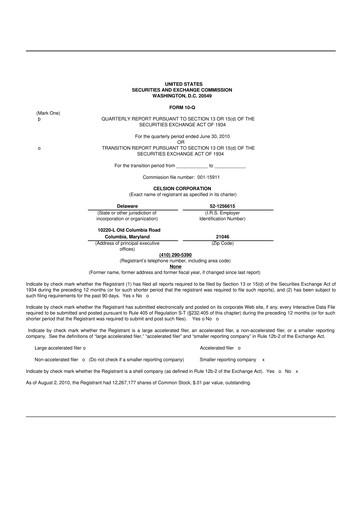 Miniature Imunon 10-Q Rapport trimestriel  