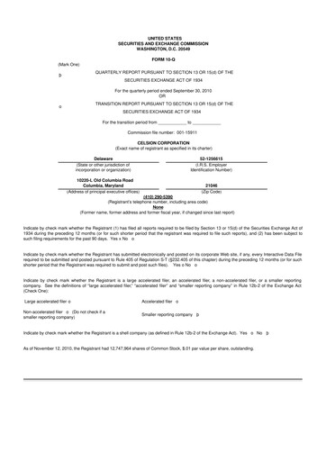 Miniature Imunon 10-Q Rapport trimestriel  