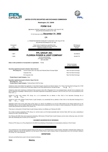 Thumbnail Nextera Energy 10-K Annual Report 