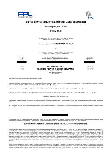 Miniature Nextera Energy 10-Q Rapport trimestriel  