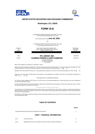 Miniature Nextera Energy 10-Q Rapport trimestriel  