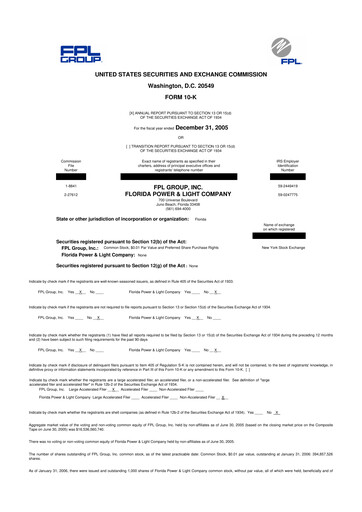 Thumbnail Nextera Energy 10-K Annual Report 