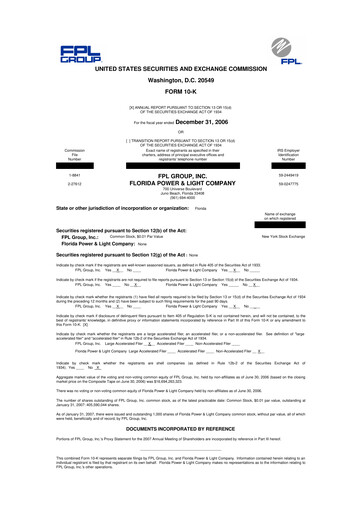Thumbnail Nextera Energy 10-K Annual Report 