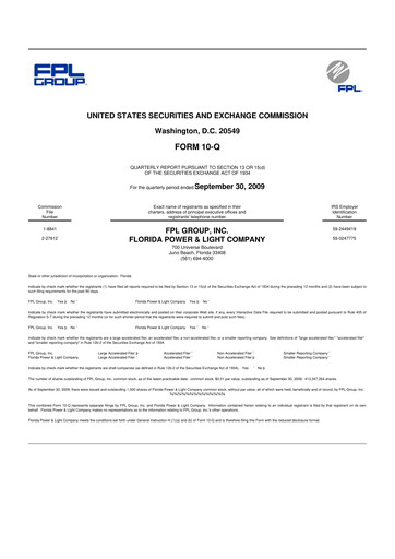 Thumbnail Nextera Energy 10-Q Quarterly Report FY 