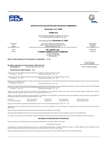 Thumbnail Nextera Energy 10-K Annual Report 