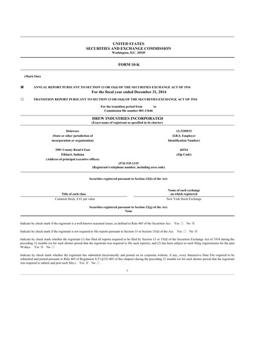 Thumbnail LCI Industries
 10-K Annual Report 2014