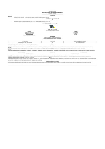 Thumbnail Best Buy 10-K Annual Report 2021