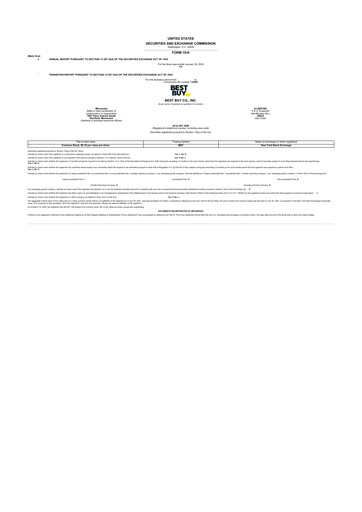 Thumbnail Best Buy 10-K Annual Report 2022
