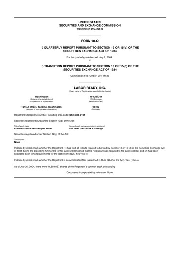 Thumbnail TrueBlue 10-Q Quarterly Report FY 