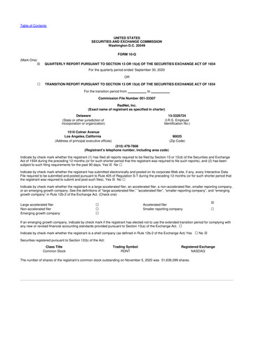 Thumbnail RadNet 10-Q Quarterly Report FY2020 