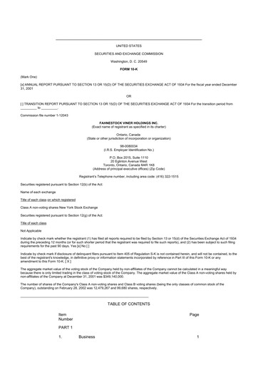 Thumbnail Oppenheimer Holdings
 10-K Annual Report 