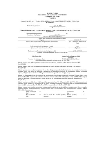 Thumbnail American Woodmark
 10-K Annual Report 2014