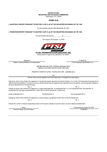 Thumbnail PAMT Corp 10-Q Quarterly Report FY 