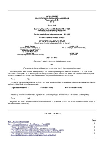 Thumbnail Centerspace 10-Q Quarterly Report FY 