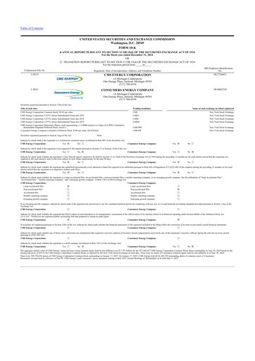 Thumbnail CMS Energy
 10-K Annual Report 2024