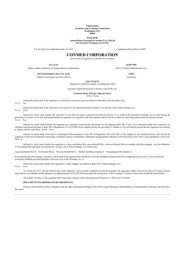 Thumbnail CONMED 10-K Annual Report 2017