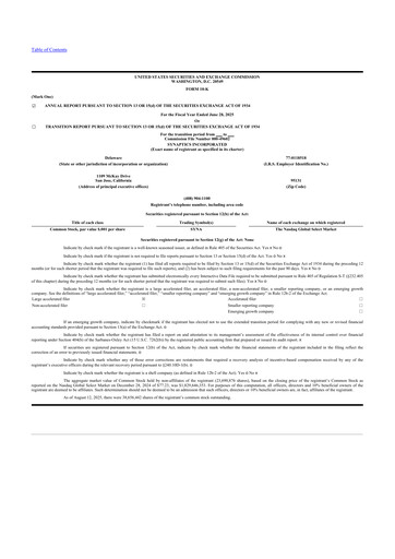 Thumbnail Synaptics 10-K Annual Report 2025