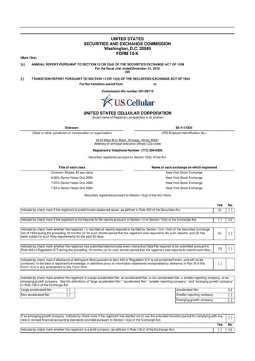 Thumbnail Array Digital Infrastructure 10-K Annual Report 2018