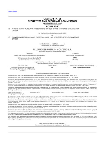 Thumbnail AllianceBernstein 10-K Annual Report 2022