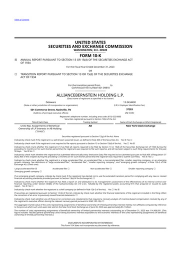 Thumbnail AllianceBernstein 10-K Annual Report 2023