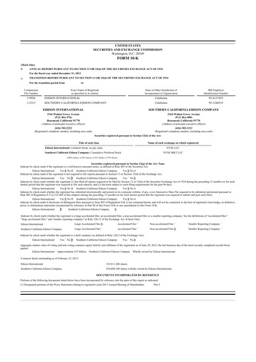 Thumbnail Edison International
 10-K Annual Report 2012