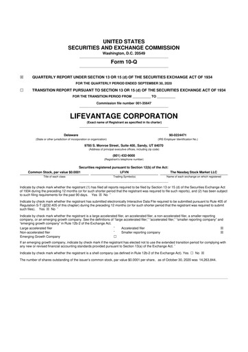 Thumbnail Lifevantage 10-Q Quarterly Report FY2021 