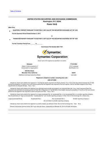 Thumbnail Gen Digital 10-Q Quarterly Report FY2016 