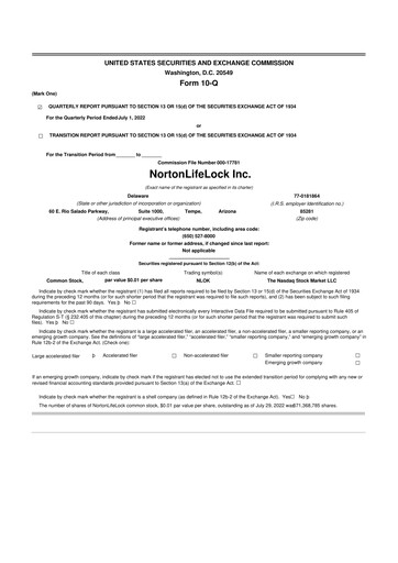 Thumbnail Gen Digital 10-Q Quarterly Report FY2023 