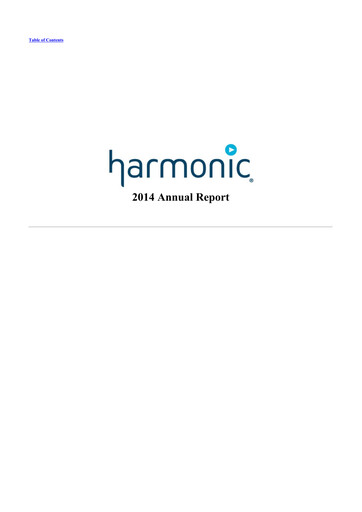 Vorschaubild Harmonic Inc. 10-K Jahresbericht 2014