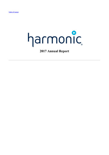 Vorschaubild Harmonic Inc. 10-K Jahresbericht 2017