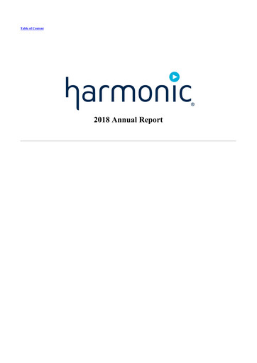 Vorschaubild Harmonic Inc. 10-K Jahresbericht 2018